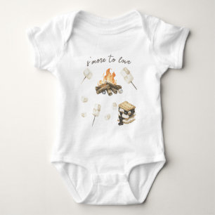Vattenfärg S'more Baby Shower T Shirt