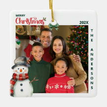 Vattenfärg Snögubbe One Photo Festive jul