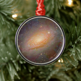 Vattenfärg Solrosgalaxen Julgransprydnad Metall