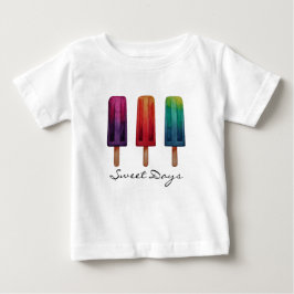 Vattenfärg söta Pinnar Glass T Shirt