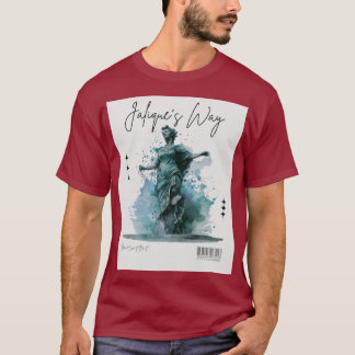 Vattenfärg Statue of Liberty T-shirt
