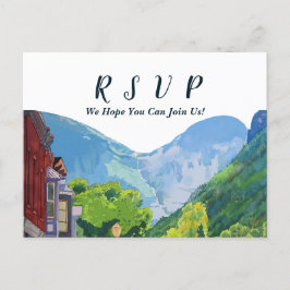 Vattenfärg Telluride Colorado Meny Val RSVP