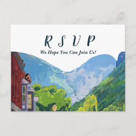 Vattenfärg Telluride Colorado Meny Val RSVP