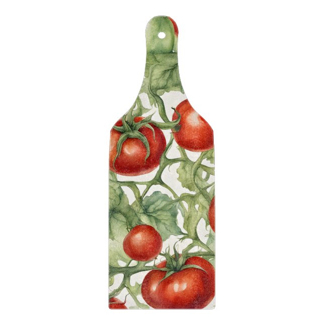 Vattenfärg Tomatvin Rankmönster | Botanisk Trädgår (Framsidan)