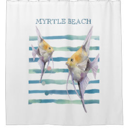 VATTENFÄRG, TROPISKT FISK, VACATION BEVARA HUS