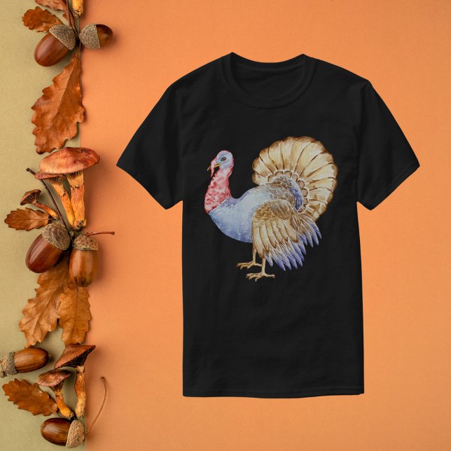 Vattenfärg Turkiet T Shirt (Skapare uppladdad)