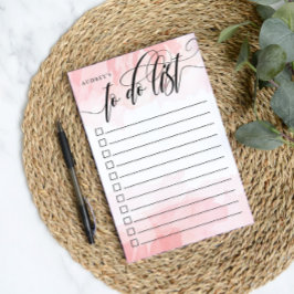  vattenfärg Tvättar - Kalligrafi att göra lista Post-it Block