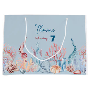 Vattenfärg under Sea barns födelsedag