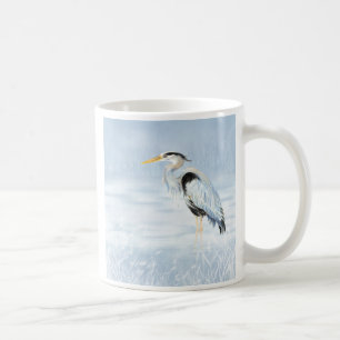 Vattenfärg, Underbar Blå örnfågel Kaffemugg