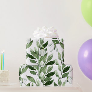 Vattenfärg Vår blommor Presentpapper