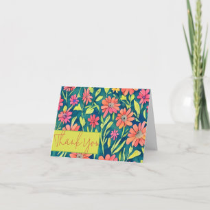 Vattenfärg vårblommor anpassningsbara kort