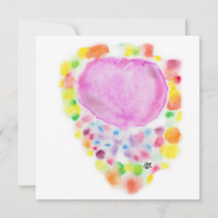Vattenfärg Vattenfärg Art Rush från Färg 1 Inbjudningar