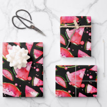 Vattenfärg Vattenmelon 2