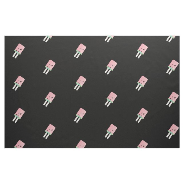 Vattenfärg Vattenmelon Pop Glass Tyg (Fat Quarter)