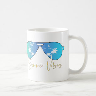 Vattenfärg Vibes Sunglasses Kaffemugg