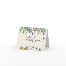 Vattenfärg vild blomster |  Blommig Tacksamhet