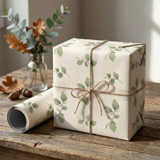 Vattenfärg Vin Presentpapper