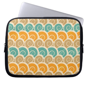 Vattenfärg Vinkarare Mönster Laptop Sleeve