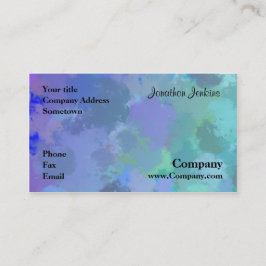 Vattenfärg Visitkort