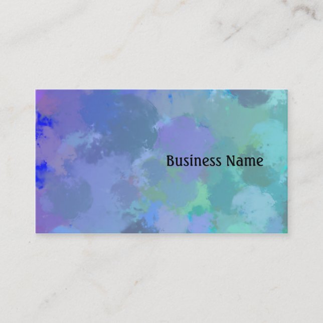 Vattenfärg Visitkort (Framsida)