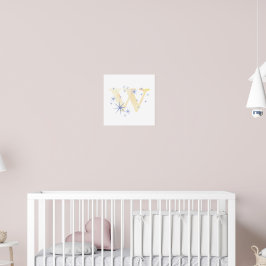 Vattenfärg W Poster