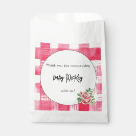 Vattenfärg Watermelon Flicka Shower Party