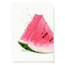 Vattenfärg, Watermelon Kitchen art
