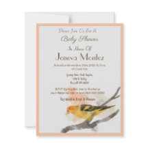 Vattenfärg Western Tanager Gult Bird Gren