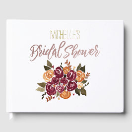 Vattenfärg Win Ro Blommigt med Namn Möhippa Gästböcker