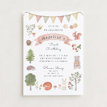 Vattenfärg Woodland | Forest Friends Inbjudningar<br><div class="desc">Charming-födelsedagsinbjudningar för barn med vattenfärgade trädjur. Perfekt för barn i åldern 0-10 år,  perfekt för de första födelsedagarna och alla typer av firande. Unika utformningar med information om anpassadet gör dessa inbjudningar till ett utmärkt val för alla party.</div>