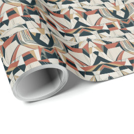 Vattenfärgad Abstrakt 11 Figursättning Papper Presentpapper