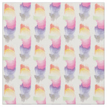 Vattenfärgad Abstrakt Soft Färg Fabric