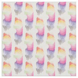 Vattenfärgad Abstrakt Soft Färg Fabric Tyg