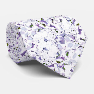 Vattenfärgad blombukett av vattenområden. slips