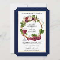 Vattenfärgad Blommigt Grapefiner Utandningsblått B