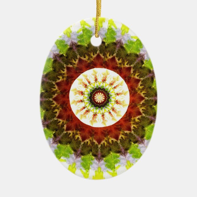 Vattenfärgad Blommigt Ornament (Framsidan)