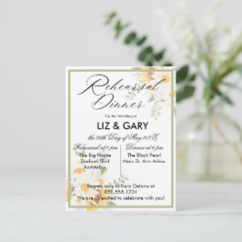 Vattenfärgad Blommigt Solrossolrosdyna Vykort