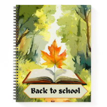 Vattenfärgad blommigt - Surreal löv som läser bok