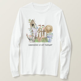 Vattenfärgad Blommigt  Verktyg och Funny Offert T Shirt