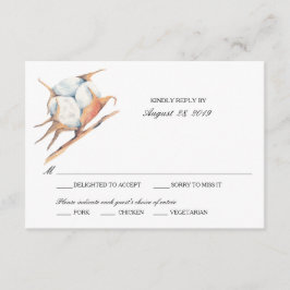 Vattenfärgad bomullsfabrik | BRÖLLOP OSA Kort