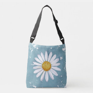 Vattenfärgad Daisy Elegance Axelväska