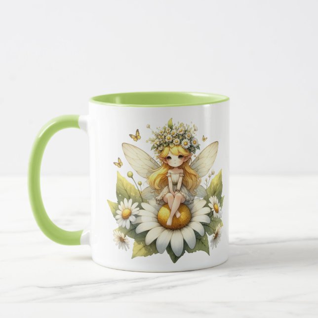 Vattenfärgad Daisy Fairy Mugg (Vänster)