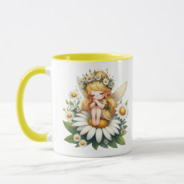 Vattenfärgad Daisy Fairy Mugg
