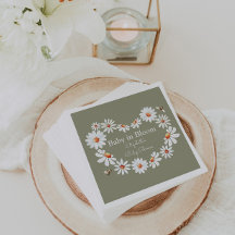 Vattenfärgad Daisy och Humla babyskal