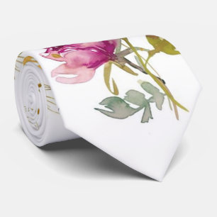 Vattenfärgad Elegant - fallande Slips