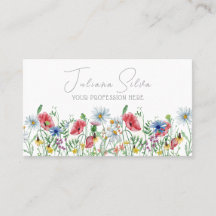 Vattenfärgad Elegant Illustrativ Blommigt med QR