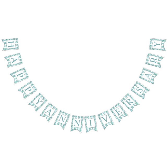 Vattenfärgad Eucalyptus Grenar Special Occation Vimplar (Alla)