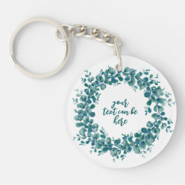 Vattenfärgad eukalyptus greeneri-andedräkt