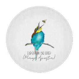 Vattenfärgad fågel (europeisk biätare)