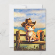 Vattenfärgad färgtonad katt Pappa